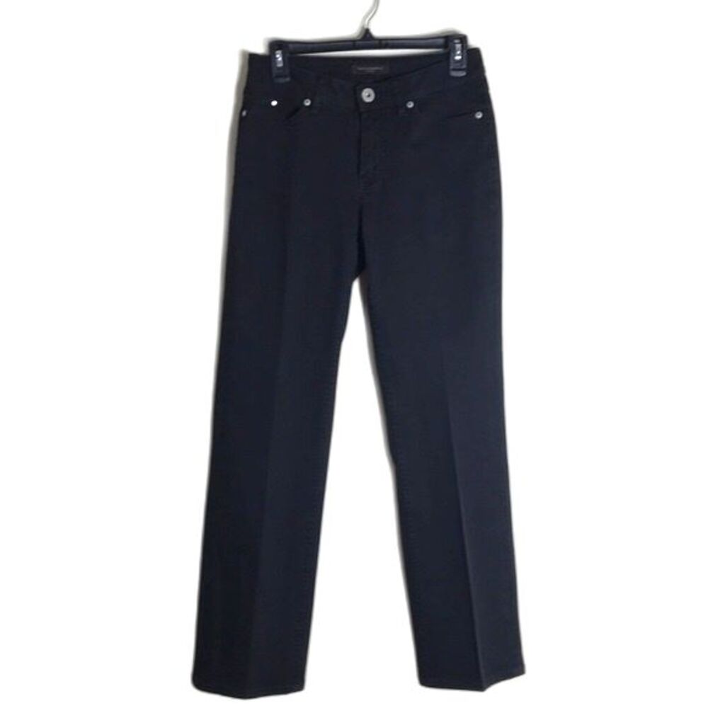 Christopher‎ blue dark black cotton blend denim jeans size 6 ladies